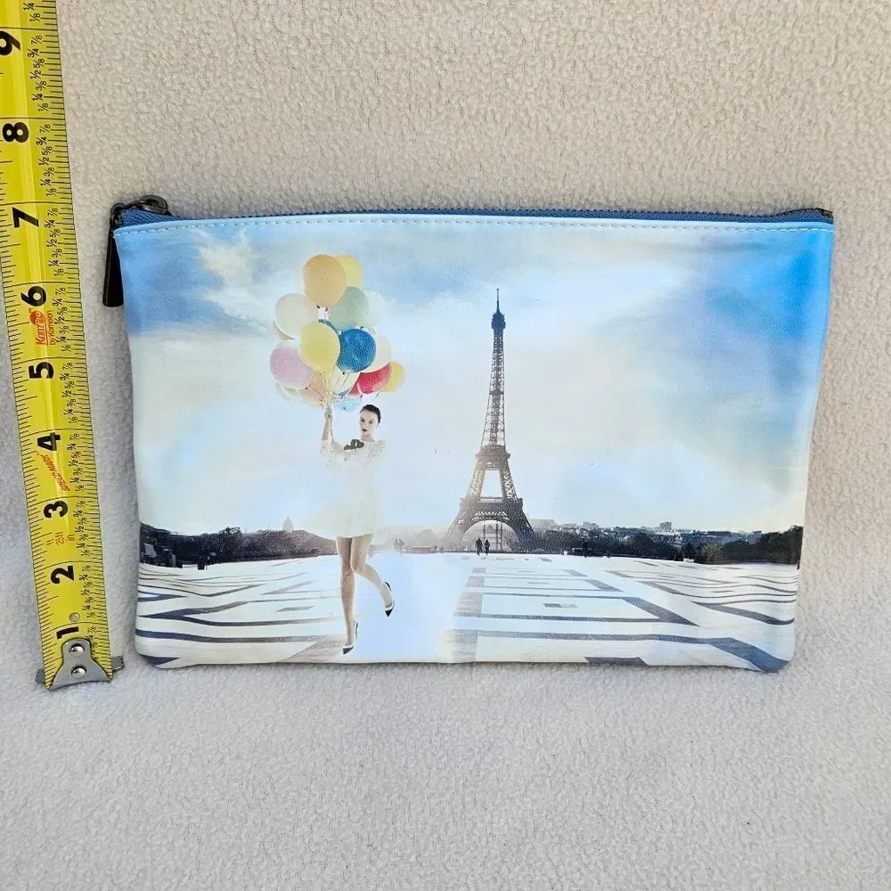 NWOT Catseye London Colorful Balloon Paris Pouch